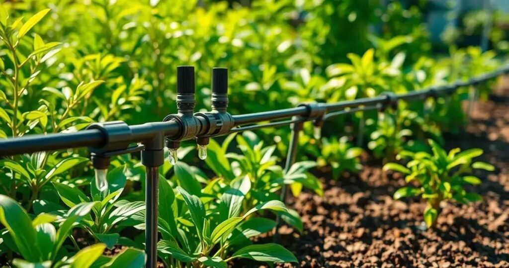 irrigação por gotejamento caseiro