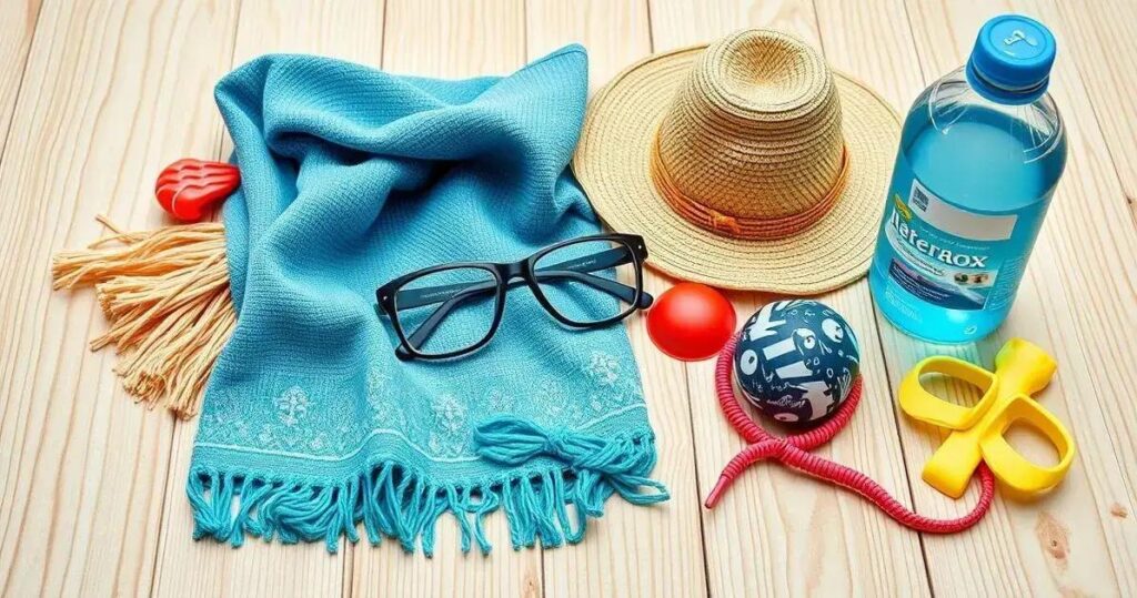 equipamentos essenciais para natação
