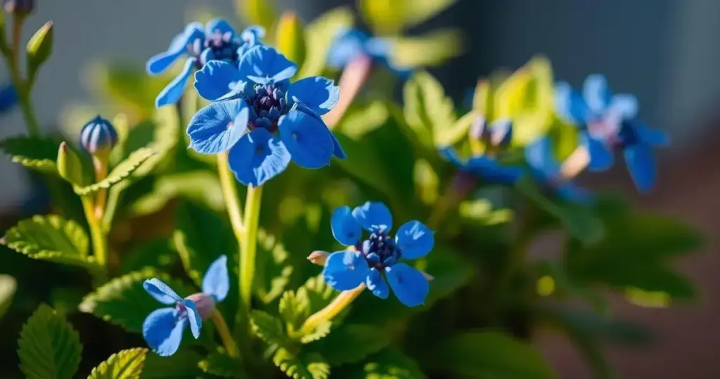 hortênsia azul como manter a cor