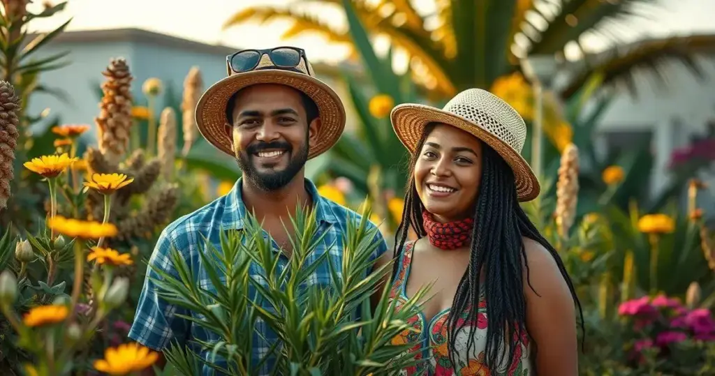 plantas que gostam de sol pleno