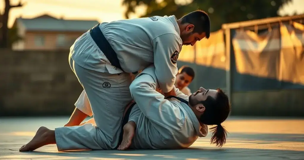 posições básicas do jiu jitsu